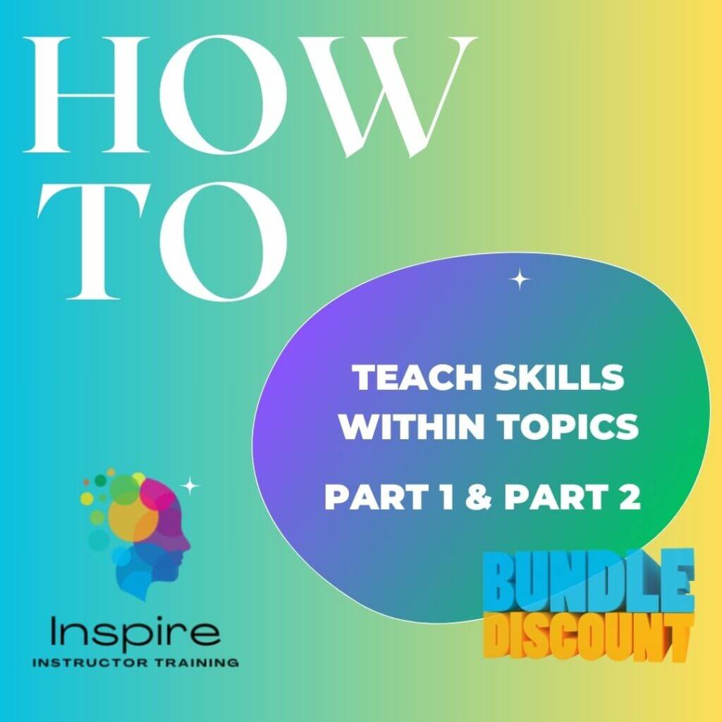 How to Teach Skills within Topics - PDIADI | National Driving ...