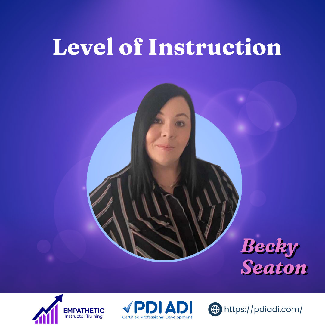 Level of Instruction