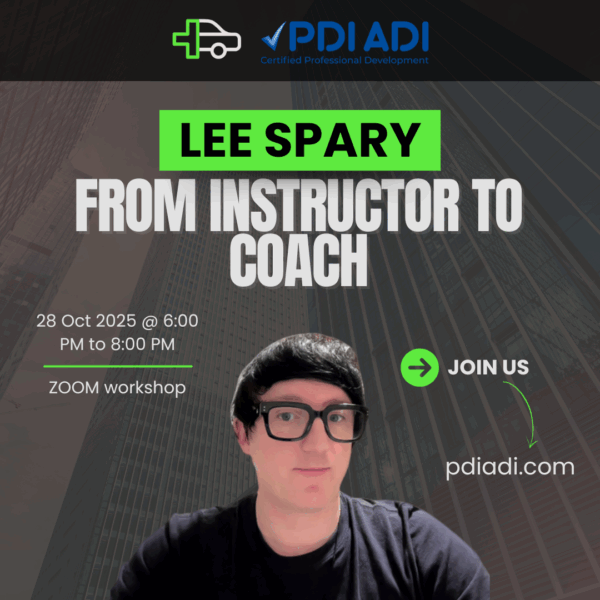 From Instructor to Coach