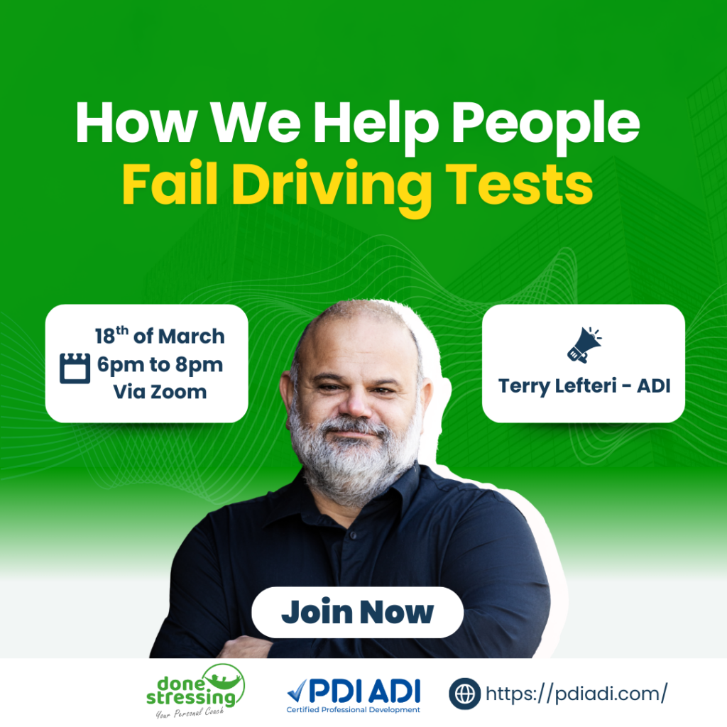 How We Help People Fail Driving Tests - PDIADI | National Driving ...