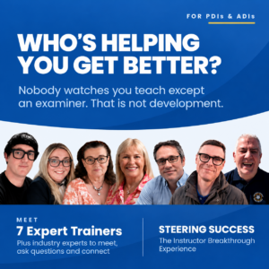 STEERING SUCCESS: The Instructor Breakthrough Experience 17th & 18th October