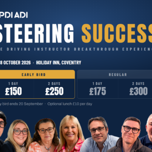 STEERING SUCCESS: The Instructor Breakthrough Experience 17th & 18th October